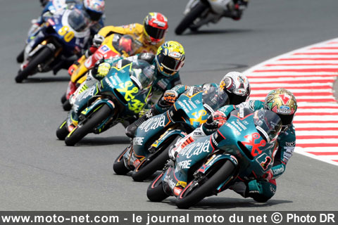 Le Grand Prix d'Allemagne 125 tour par tour
