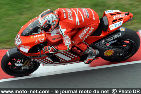 Marco Melandri - Grand Prix des États-Unis MotoGP 2008 : la présentation sur Moto-Net.Com