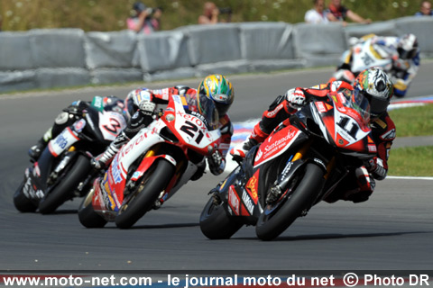 Corser, Bayliss, Biaggi et Neukirchner - Mondial Superbike République Tchèque 2008 : Un nouveau week-end Baylisstic !