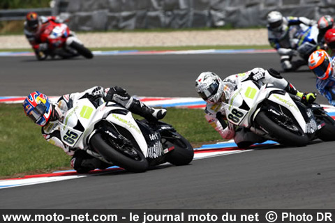 Rea, Pitt, Veneman, Harms, Aitchison, Nannelli et Lagrive - Mondial Superbike République Tchèque 2008 : Un nouveau week-end Baylisstic !