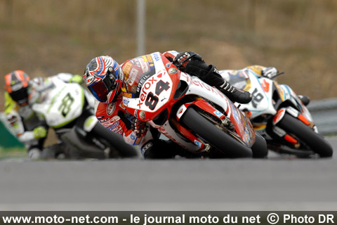 Michel Fabrizio, Max Neukirchner et Ryuichi Kiyonari - Mondial Superbike République Tchèque 2008 : Un nouveau week-end Baylisstic !