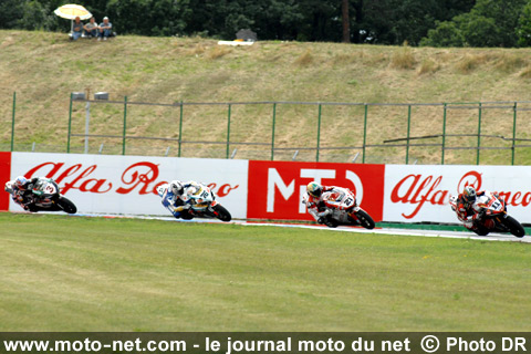 Corser, Bayliss, Neukirchner et Biaggi - Mondial Superbike République Tchèque 2008 : Un nouveau week-end Baylisstic !