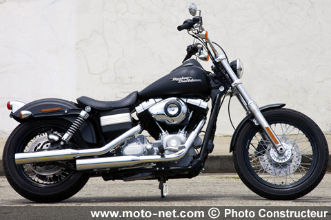 FXDB Street Bob - Nouveautés 2009 Harley-Davidson : Les Touring à l'honneur et une nouvelle V-Rod