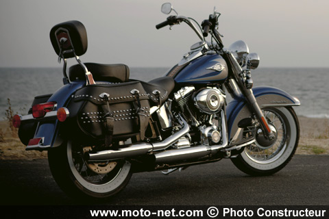 FLSTC Heritage Classic - Nouveautés 2009 Harley-Davidson : Les Touring à l'honneur et une nouvelle V-Rod