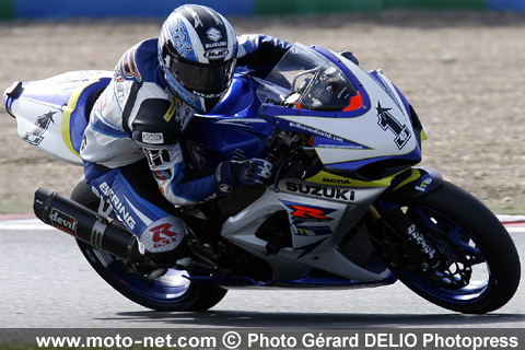  Superbike : Guillaume Dietrich - Sixième épreuve du Championnat de France Superbike 2008 à Magny-Cours