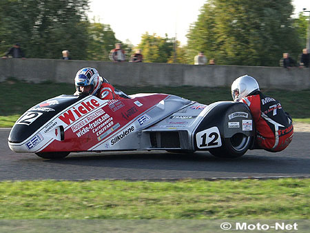 Delannoy et Capon, champions de France en side-cars