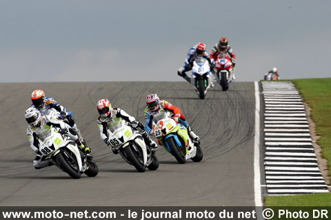  Pitt, Rea, Brookes, Veneman, Van Keymeulen, Lagrive - Mondial Superbike Europe 2008 : Racing in the rain