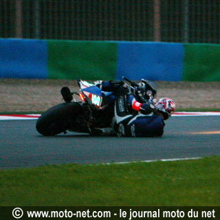Chute de la Suzuki n°100
