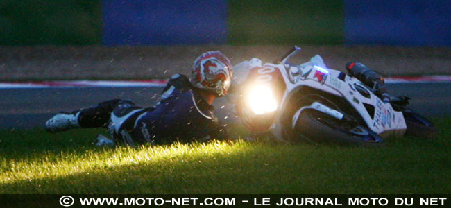 Chute de la Suzuki n°100