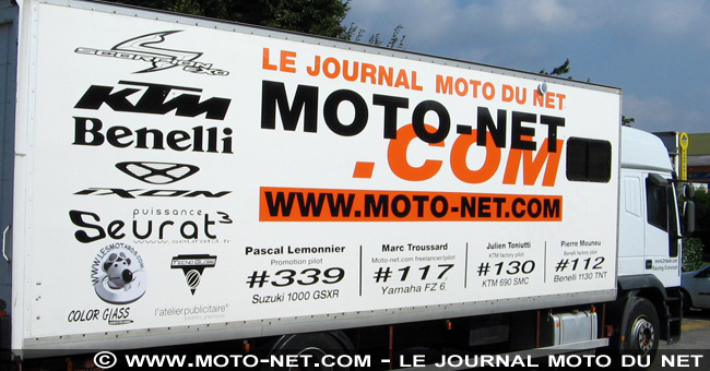 Le Team Moto-Net.Com pour vous faire vivre le Dark Dog Tour de l'intérieur !