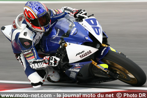 Fabien Foret - Épreuve Mondial Superbike et Supersport de Magny-Cours 2008 : la présentation sur Moto-Net.Com 
