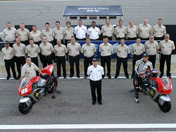 Le team Proton en MotoGP