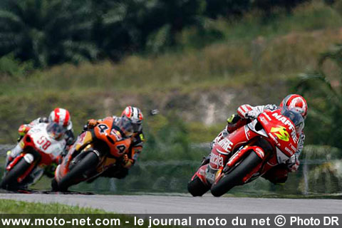 Le Grand Prix de Malaisie 250 tour par tour