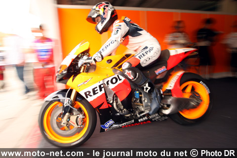 Dani Pedrosa - Grand Prix de Valence MotoGP 2008 : la présentation sur Moto-Net.Com