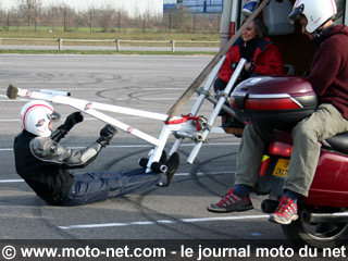 Pantalon Esquad E-Stein : Essai équipement Gilera GP800