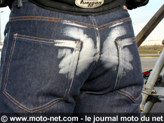 Pantalon Esquad E-Stein : Essai équipement Gilera GP800