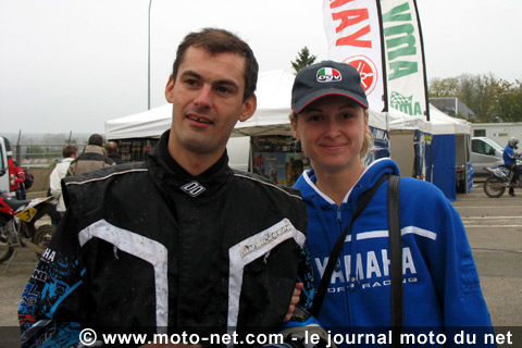 Marc Germain et Stéphanie Bouisson - Championnat de France d'enduro à Forges-les-Eaux