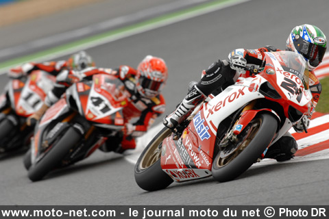 Troy Bayliss, Noriyuki Haga et Troy Corser - Épreuve Mondial Superbike et Supersport de Portimao 2008 : la présentation sur Moto-Net.Com 