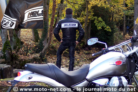 Essai du blouson en cuir Nicky de chez Helstons