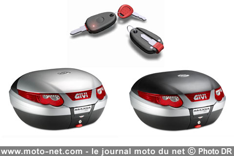 Givi voit grand avec un top case de 55 L : le Maxia 3