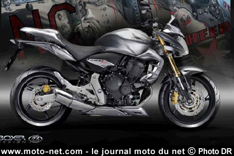 Boxer Design encanaille les Honda CBF600N et Hornet