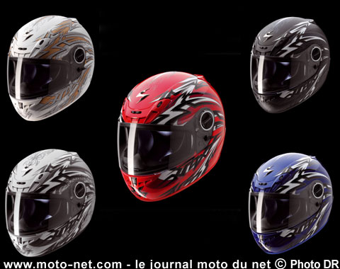 Casques Look et prix serr pour le casque Scorpion EXO 450 Air Rebel