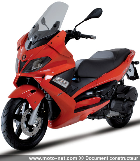  Nexus 125 ie - Nouveautés 2009 : Gilera présente son Nexus 125 à injection !