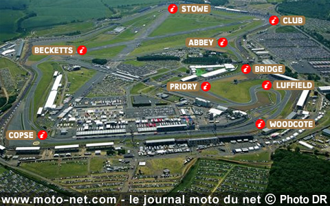 Le circuit de Silverstone accueillira les Grands Prix Moto à partir de 2010