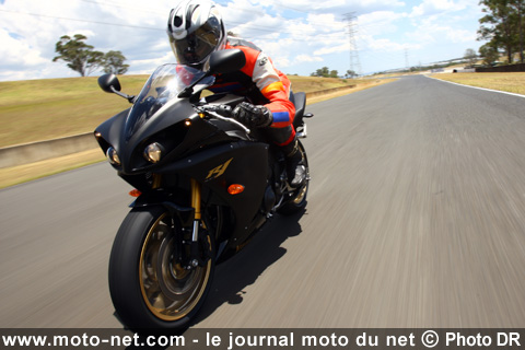 Essai Yamaha YZF R1 2009