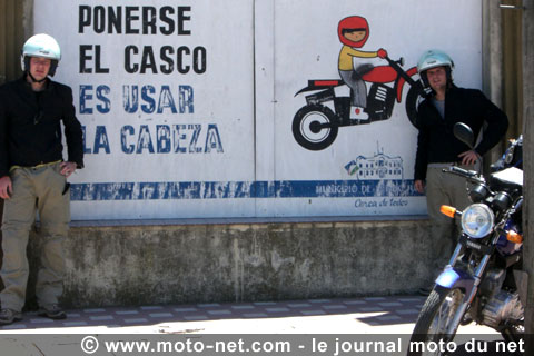 Voyage moto Bornes in America : à la découverte de l'Amérique du Sud en 125 !