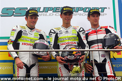 Sofuoglu 1er, Pitt 2ème et West 3ème - Mondial Superbike Australie 2009 : Haga prend les rênes du championnat !