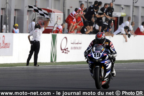 Jakub Smrz, Ben Spies et Max Biaggi - Mondial Superbike Qatar 2009 : Spies dégaine et fait le hold up en Mondial Superbike !