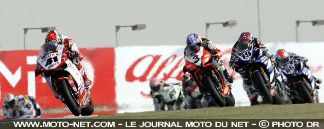 Mondial Superbike Qatar 2009 : Spies dégaine et fait le hold up en Mondial Superbike !