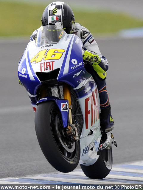 Valentino Rossi - Essais IRTA Jerez : Répétition générale pour Stoner, Rossi et compagnie