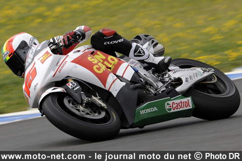 Alex de Angelis - Essais IRTA Jerez : Répétition générale pour Stoner, Rossi et compagnie