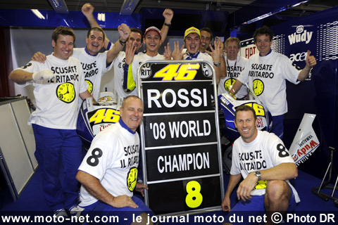 Valentino Rossi - Grand Prix du Qatar MotoGP 2009 : la présentation sur Moto-Net.Com