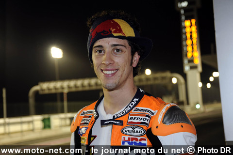 Andrea Dovizioso - Grand Prix du Qatar MotoGP 2009 : la présentation sur Moto-Net.Com