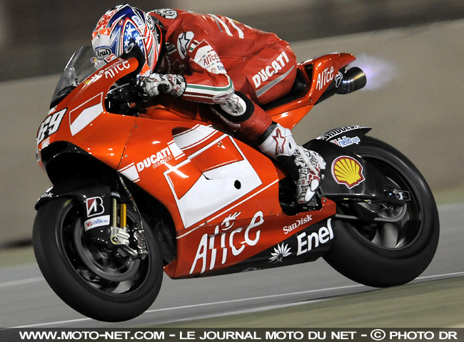 Nicky Hayden - Grand Prix du Qatar MotoGP 2009 : la présentation sur Moto-Net.Com