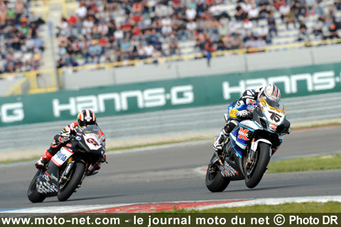 Neukirchner et Byrne - Mondial Superbike Assen 2009 : Sur la piste, le duel Haga - Spies continue...