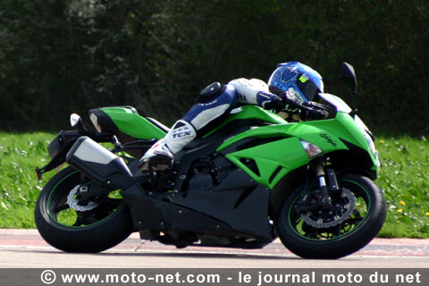 Essai Kawasaki ZX-6R 2009