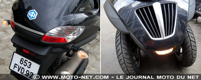 Essai comparatif Peugeot 125 BlackSat Executive vs Piaggio MP3 400 LT : le bonheur sans le permis moto !