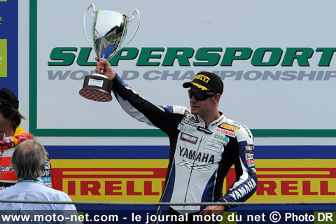 Cal Crutchlow 1er - Mondial Superbike Italie Monza 2009 : Le sort s'acharne sur les leaders à Monza