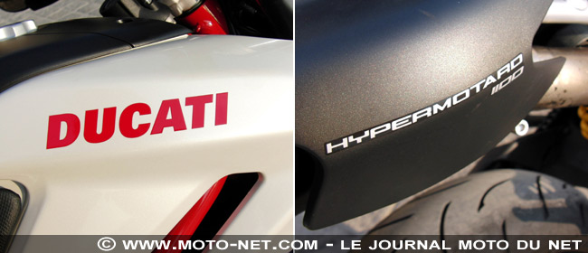  Ducati Hypermotard - Face à face Dorsoduro / Hypermotard : deux italiennes bien dévergondées !
