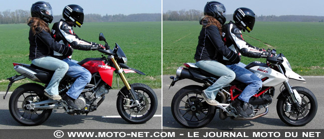 Face à face Dorsoduro / Hypermotard : deux italiennes bien dévergondées !