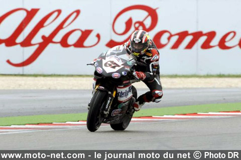Shane Byrne - Mondial Superbike Saint-Marin 2009 : Rebondissements de toutes sortes à Misano !