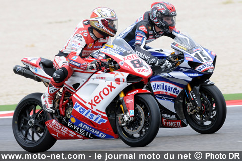 Ben Spies et Michel Fabrizio- Mondial Superbike Saint-Marin 2009 : Rebondissements de toutes sortes à Misano !