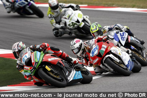Fujiwara, Roccoli, Crutchlow, Sofuoglu et Aitchison - Mondial Superbike Saint-Marin 2009 : Rebondissements de toutes sortes à Misano !