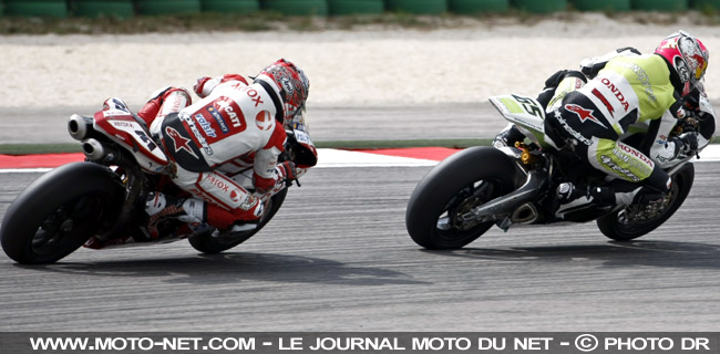 Jonathan Rea et Noriyuki Haga - Mondial Superbike Saint-Marin 2009 : Rebondissements de toutes sortes à Misano !