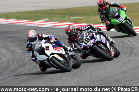 Troy Corser, Ben Spies et Broc Parkes- Mondial Superbike Saint-Marin 2009 : Rebondissements de toutes sortes à Misano !