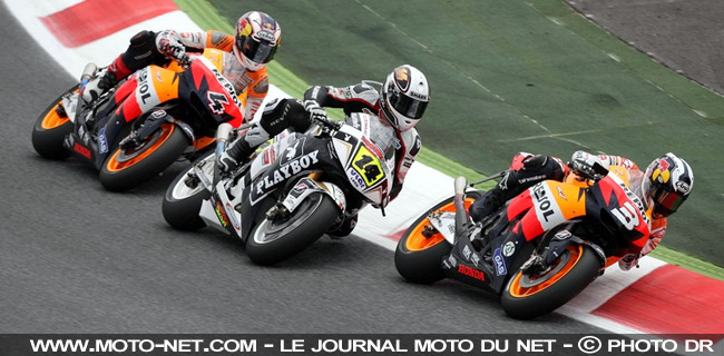 Dani Pedrosa, Randy de Puniet et Andrea Dovizioso - Guerre des trois : Rossi, Lorenzo ou Stoner au TT d'Assen de samedi ?